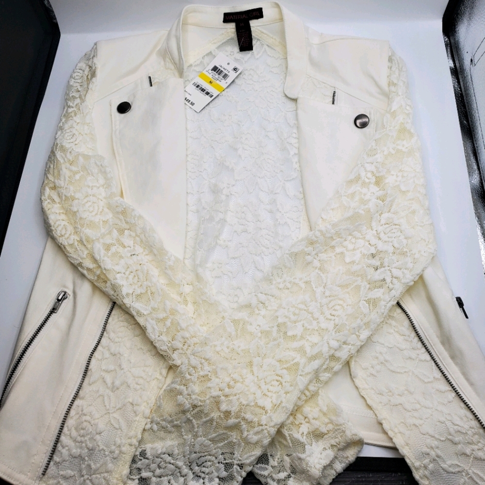 Lace Open Jacket